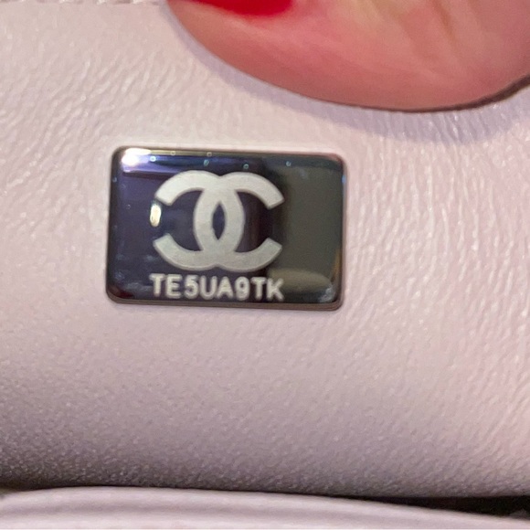 Chanel Classic Small. Light Purple and Silver. - Picture 12 of 13